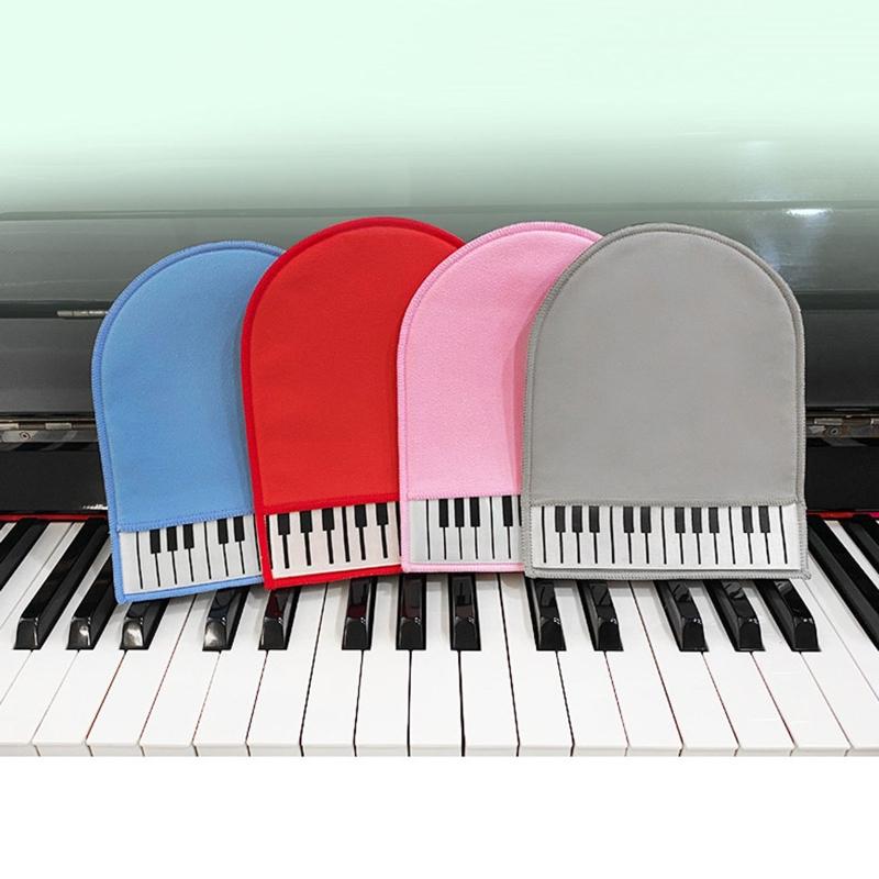 Mikrofaser Klavierreinigungshandschuhe Musikinstrumentenreinigungshandschuhe Easy Clean
