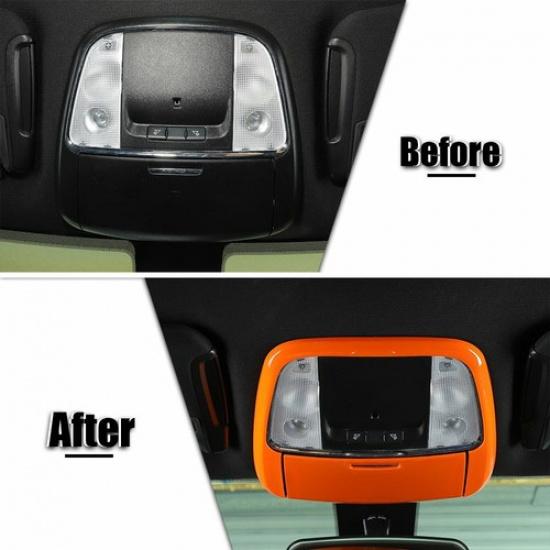 Orange Leseleuchten-Verkleidung vorne für Dodge Charger /Durango/Chrysler 300C 2011+