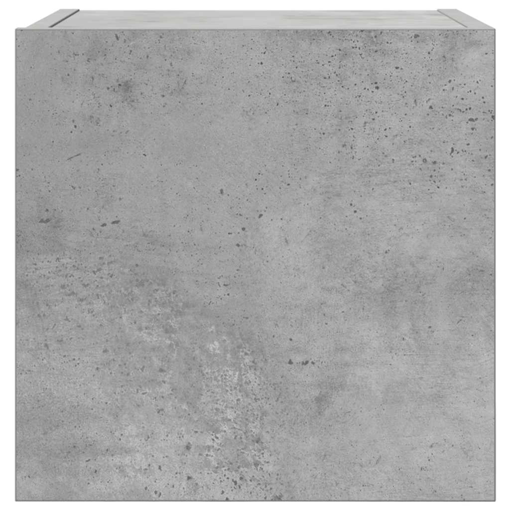 TV Wall Cabinets 2 pcs Concrete Grey 30.5 x 30 x 30 cm