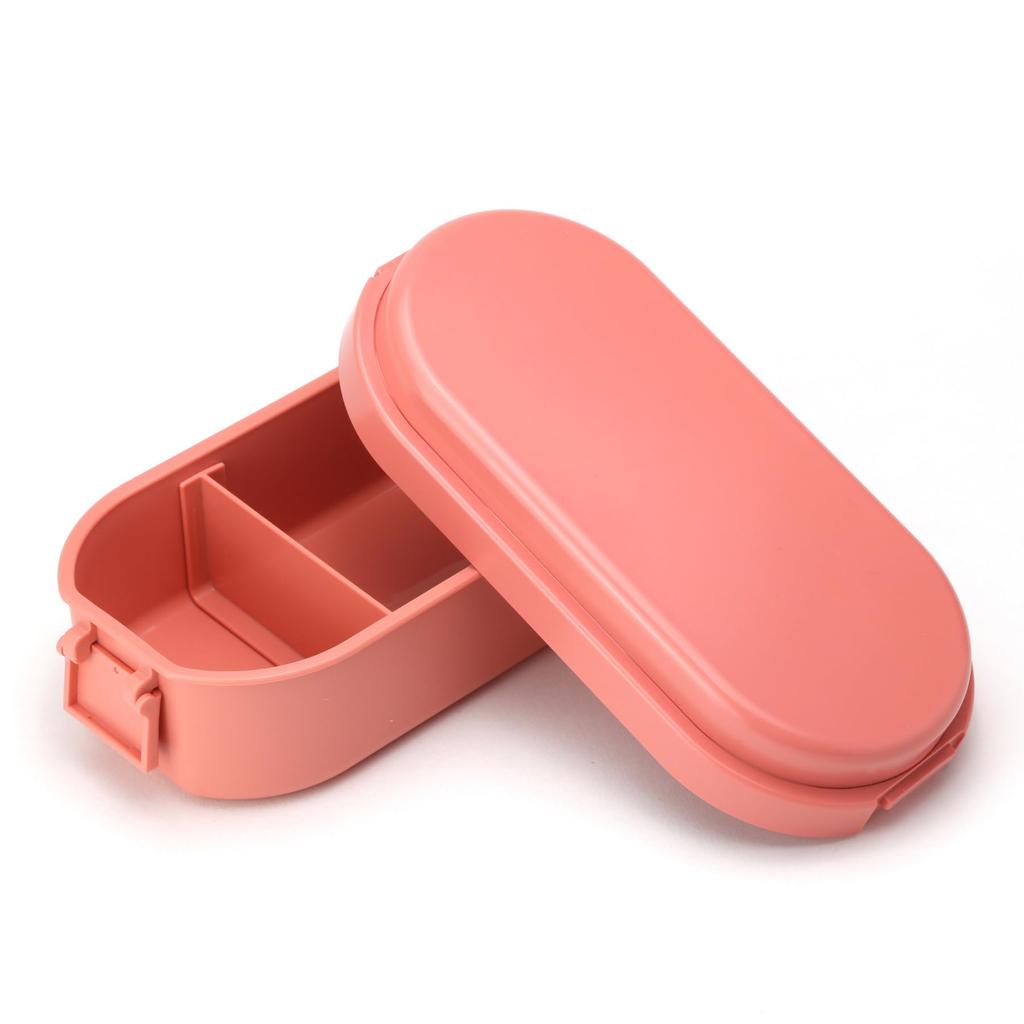 Miyoshi Seisakusho Matboks med integrert iskuppel Macaron GEL-COOL-pakning, M, Rosa, 0101-0170