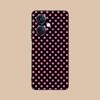 Pink Point Heart Mobile Phone Case for OPPO Reno 14 13 12 11 10 9 8 7 6 5 F T Pro 5G Colorful Printing Cover Cover Pretty