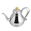 Stainless Steel Gooseneck Pour Over Coffee Drip Kettle, 1.2L Coffee Pot Tea Filter Pot Filter Ergonomic Handle Comfortable Grip for Hotels Restaurants