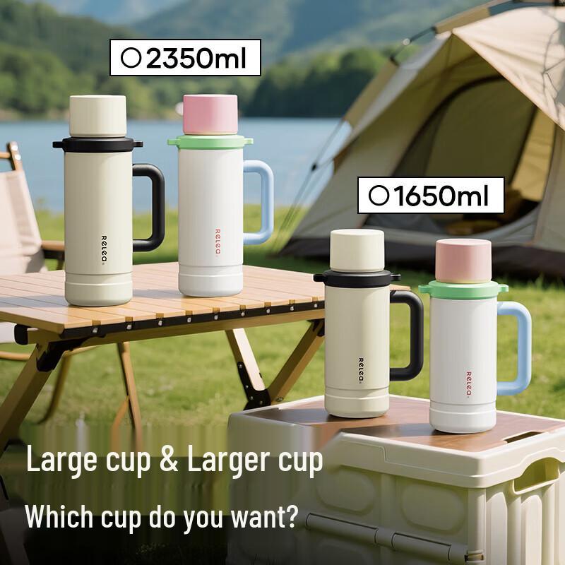 Wushengwu 316L Stainless Steel Portable Travel Thermos