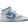 Air Jordan 1 Mid GS Legend Blue Kids Sneakers White FZ3933-114