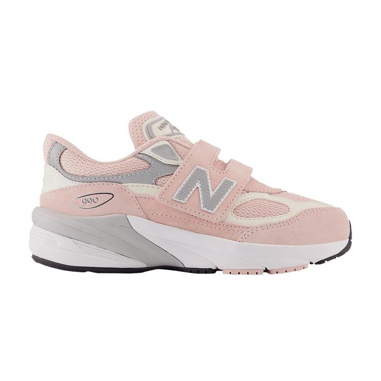 

Детские кроссовки New Balance 990v6 Big Kid Pink Haze белые PV990PK6