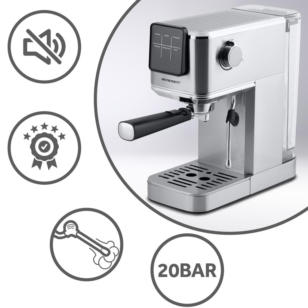Berdsen Espresso Machine With 20 Bar Pump