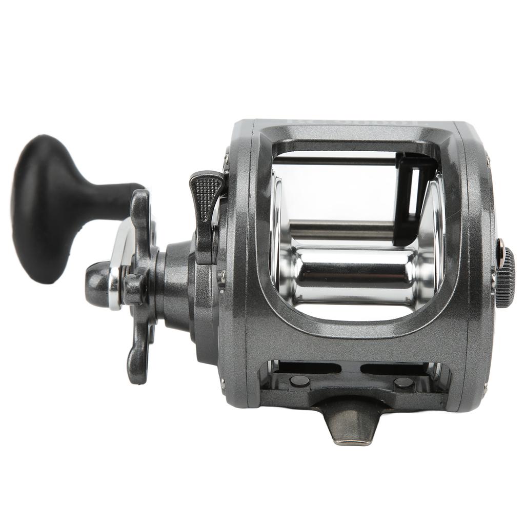 BC9000L Metall Trolling Drum Angelrollen 3.6:1-Gang-Baitcasting-Angelrolle für Linkshänder