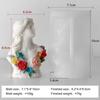 Diy Girl Portrait Aroma Candle Silicone Mold Handmade Plaster Resin Ornaments Molds Soap Candle Making Supplies
