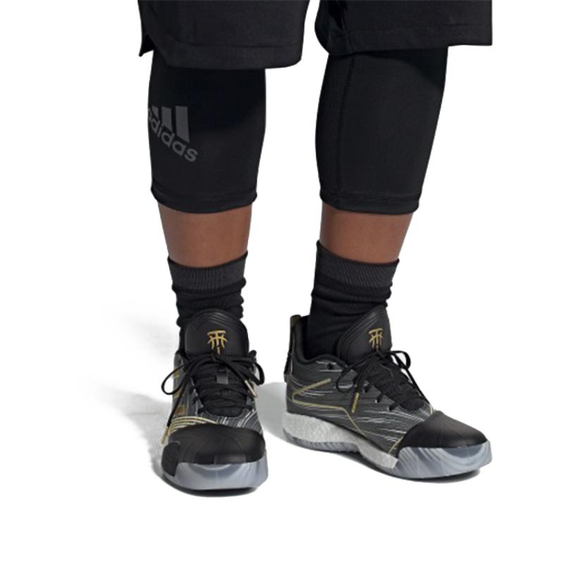 Adidas T Mac Millennium Black Gold Sneakers EE3678