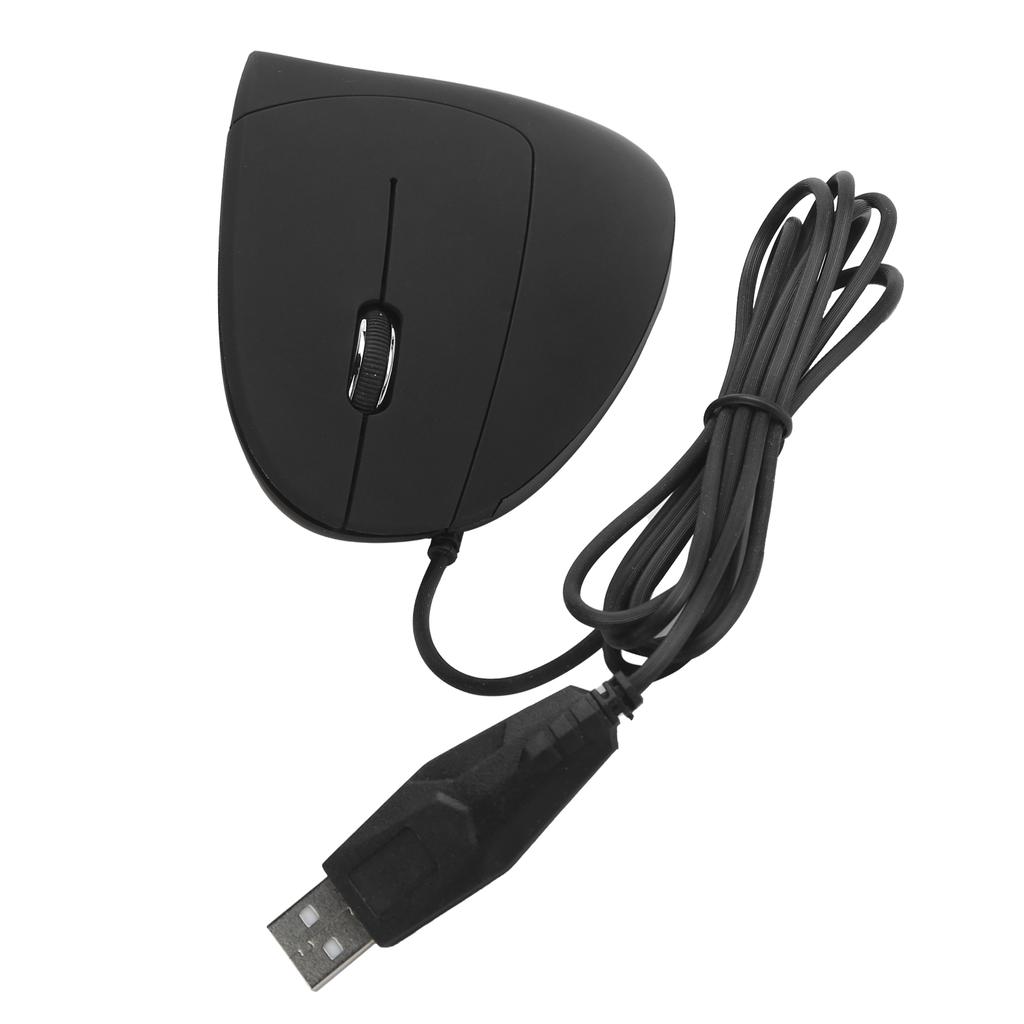 Wired Left Hand Mouse Vertical Ergonomic 800 1200 1600DPI USB Optical for Windows 8 Windows 10Wired Left Hand