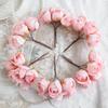 Artificial Flowers Silk Mini Bouquet High Quality Outdoor Garden Wedding Wreath Home Room Table Decora Scrapbook Bridal Diy Gift