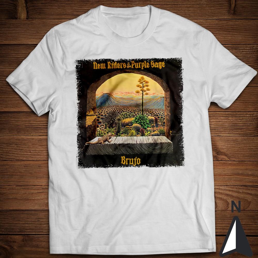 Brujo T-Shirt NRPS New Riders of the Purple Sage John Dawson Jerry Garcia Unisex T-Shirt XXXXL