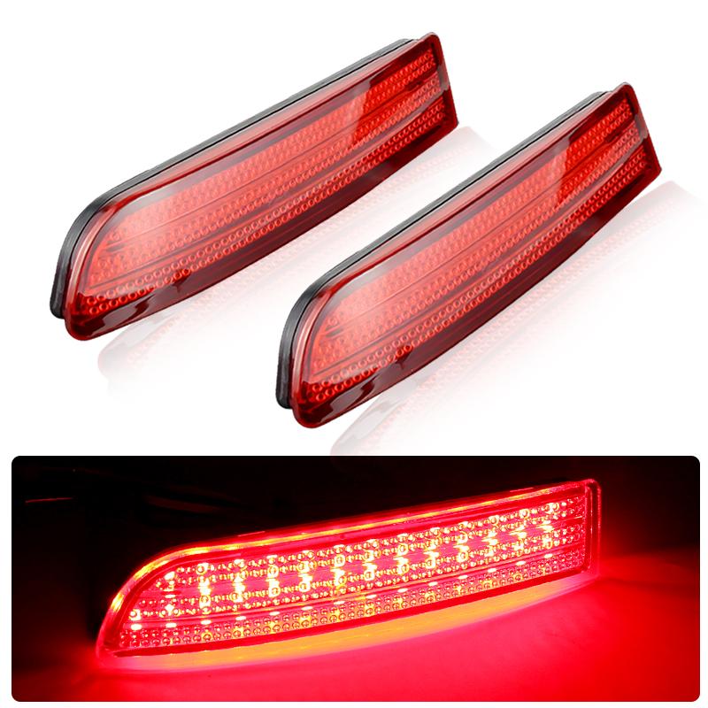 

2X Car Led Tail Light Parking Brake Rear Bumper Reflector Lamp For Toyota Avensis/Alphard Mki/Rav4 Led Tail Lights Fog Stop Park
