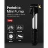 Bicycle Pump Portable Silver Pump Road Mountain Bike Pump Riding Tire Filling Pump Riding Equipment Outdoor Equipment