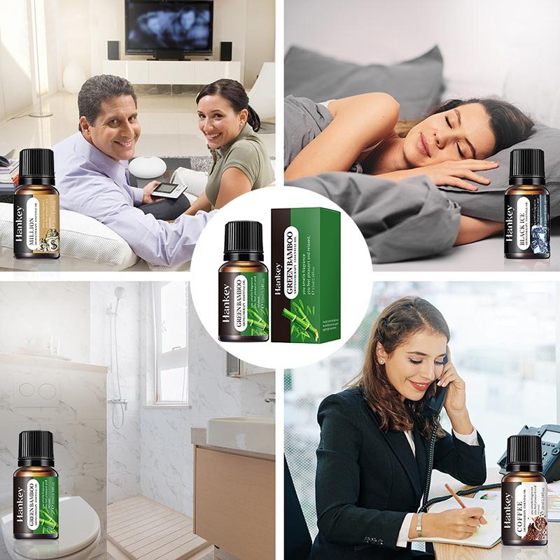 10ML Fragrance Essential Oil Pure Nature Oil for Aromatherapy Diffuser DIY Scented Candles Making Sandalwood Sakura Lemon