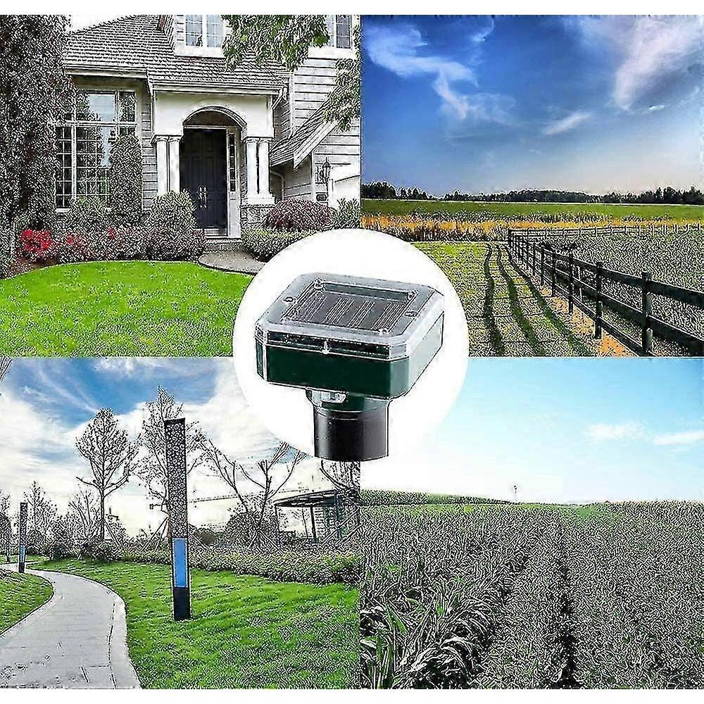 4pcs Solar Snake Repellent For Outdoors,snake Repeller Ultrasonic Solar,snake Away Repellent For Outdoors