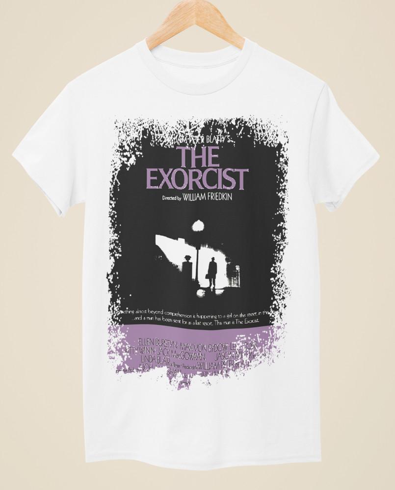 

The Exorcist - Movie Poster Inspired Unisex White T-Shirt Unisex T-Shirt XXXXL