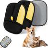 2PCS Pet Hair Remover Glove Static Cat   Dog Fur Brush  Lint Roller  Shedding Tool  Grooming Essential