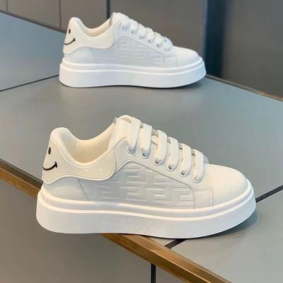 Men's White Shoes Versatile Casual Sports Running Board Shoes Youth Casual Men's Shoes Couple Board Shoes