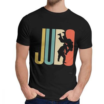 Judo Japanische Kampfsportarten T-Shirt Mode Rundhals Geek Unisex Baumwolle Große Größen T-Shirt