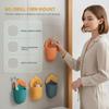 2Pcs Toilet Punch-Free Organizer Corn Storage Rack Bathroom Washstand Toothbrush Tube Toothpaste Storage Box Mask Storage Shelf