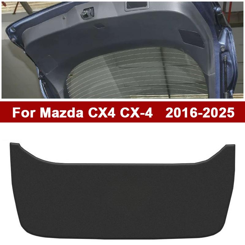 For Mazda CX-4 CX5 CX-5 2016-2025 Car Trunk Tailgate Protection Pad Trunk leather Anti-dirty Waterproof Backplate Protective Pad