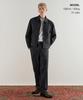 MUSINSA STANDARD Slub Denim-Like Officer Pants [Black]