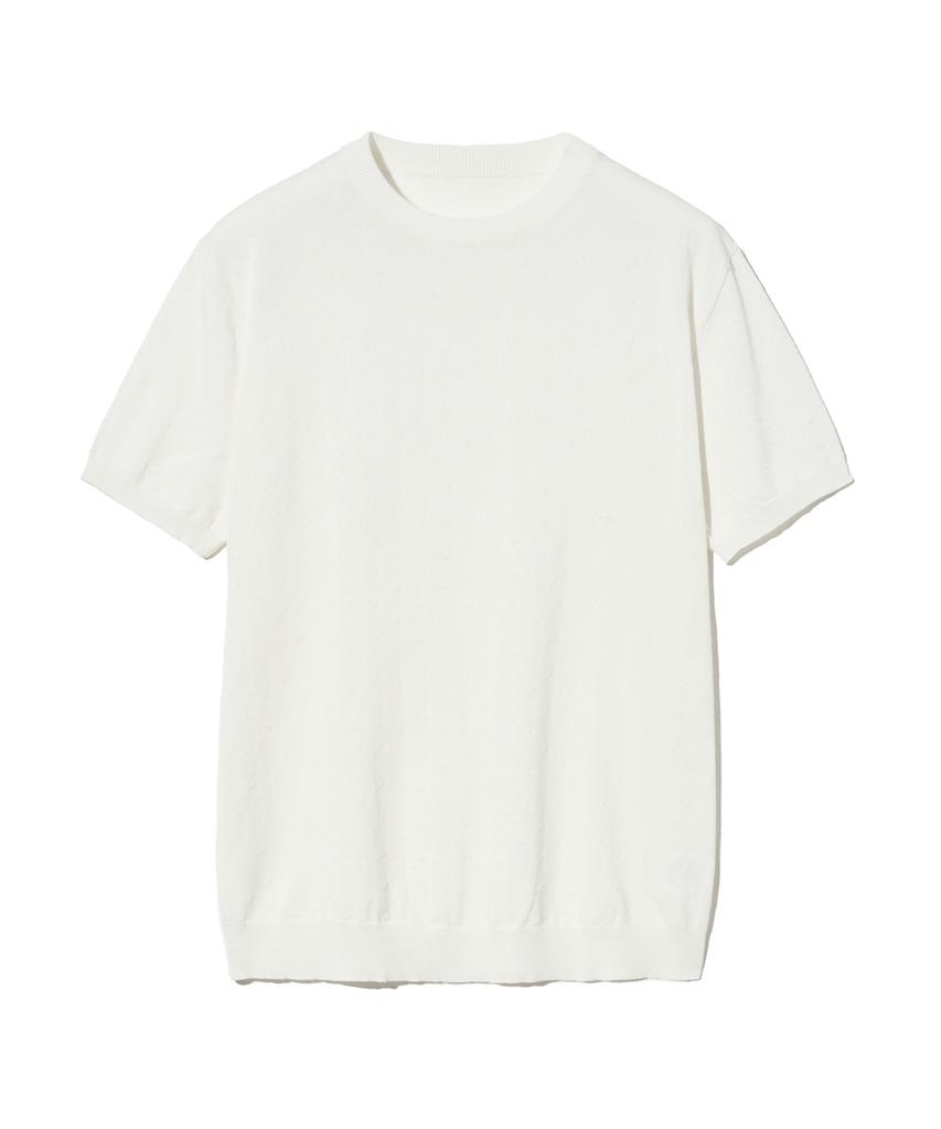 IRONYPORNO WHITELINE 86-Iroj046 Bottega Round Short Sleeve Knit 4 Colors