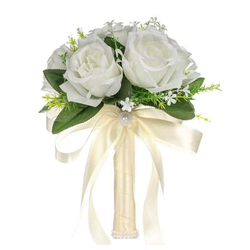 

Artificial Bridal Bouquet for Proposal Wedding Ceremony and Anniversary for Beach Wedding Outdoor Wedding 1
