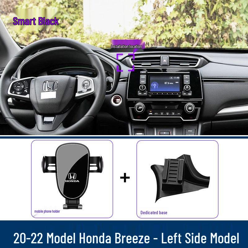 Honda Breeze Phone Holder: Air Vent Clip Mount for Navigation and Interior Accessories