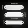 Universal White Plastic Guitar Pickup Cover ABS Texture Perfect for Most Standard Electric Guitars for Easy Installation