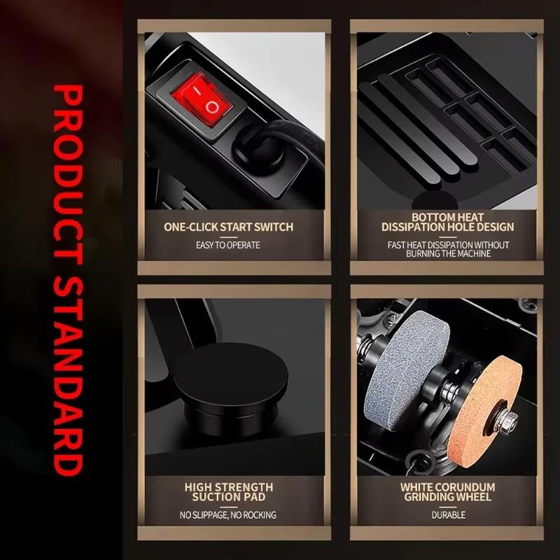 Elektrischer Messerschärfer, multifunktionaler automatischer Schneidmesserschärfer, Schlitzschraubendreher, Scherenschärfer, Obstmesserschärfer