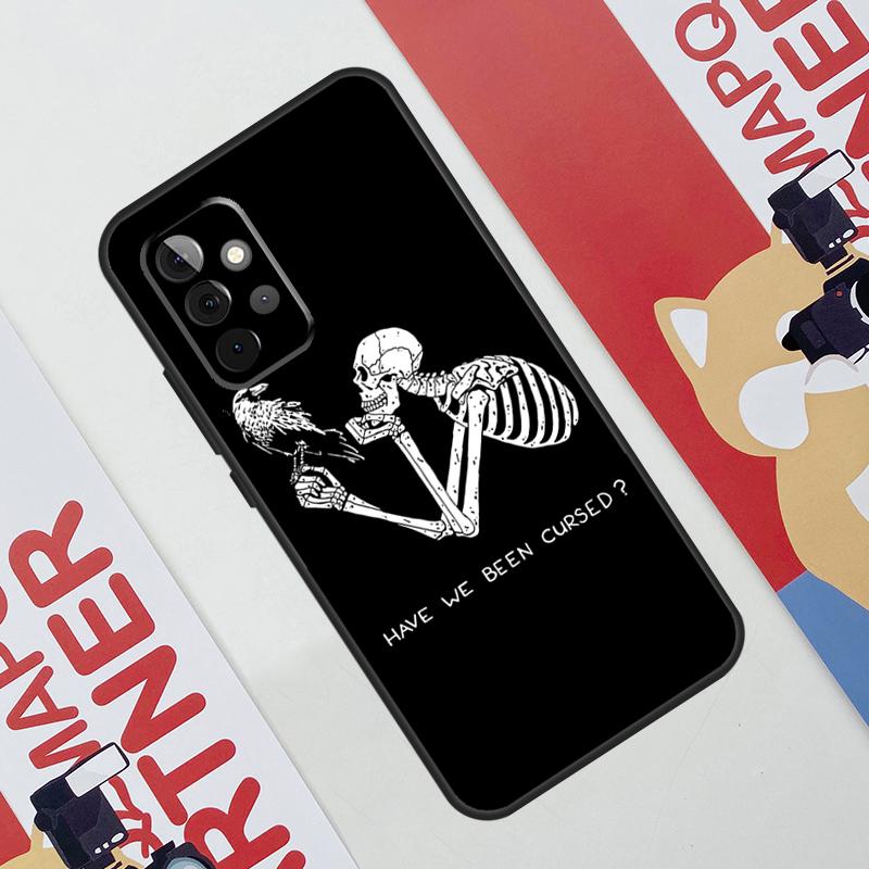 

Чехол-череп с костями и клоуном из цирка для Samsung Galaxy A34 A54 A14 A56 A36 A16 A06 A13 A53 A12 A22 A32 A52 A35 A17 A15 A55 Samsung A14