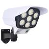 1Pc 77Led Solar Motion Sensor Led Light Outdoor Dummy Camera Wireless Security Flood Light Waterproof Lamp For Home Garden