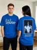 Double Sided Lifelover Band Black Collection Unisex Shirt Cotton Oversize Large Size