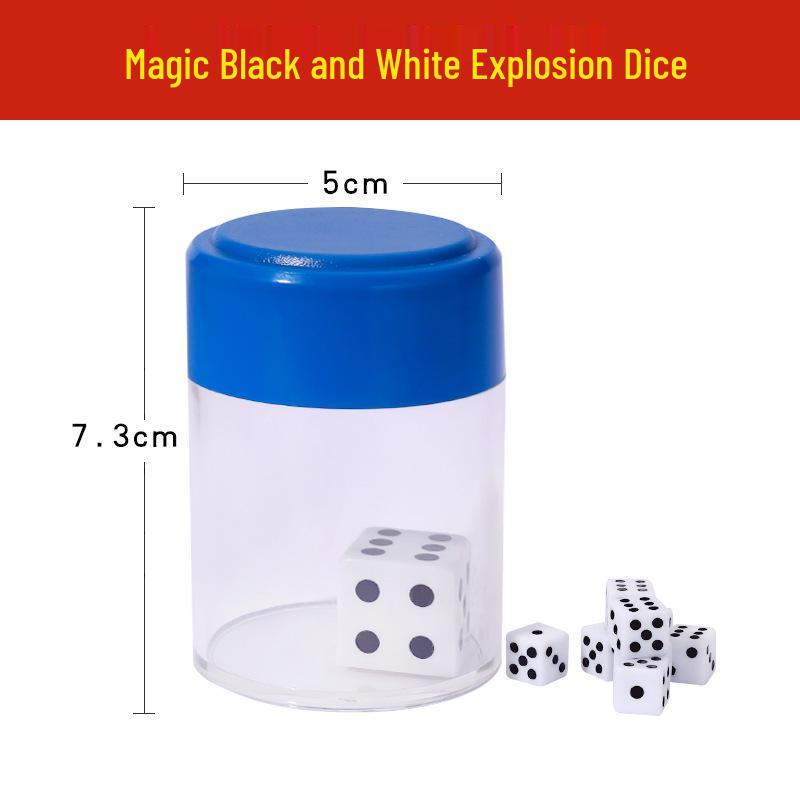 Exploding Dice: Colorful Children's Magic Props for Talent Shows