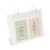 Acrylic Photo Collection Rack Desktop Photo Album Stand Flip Page Card Holder for 3/4/5/6 Inch Photos