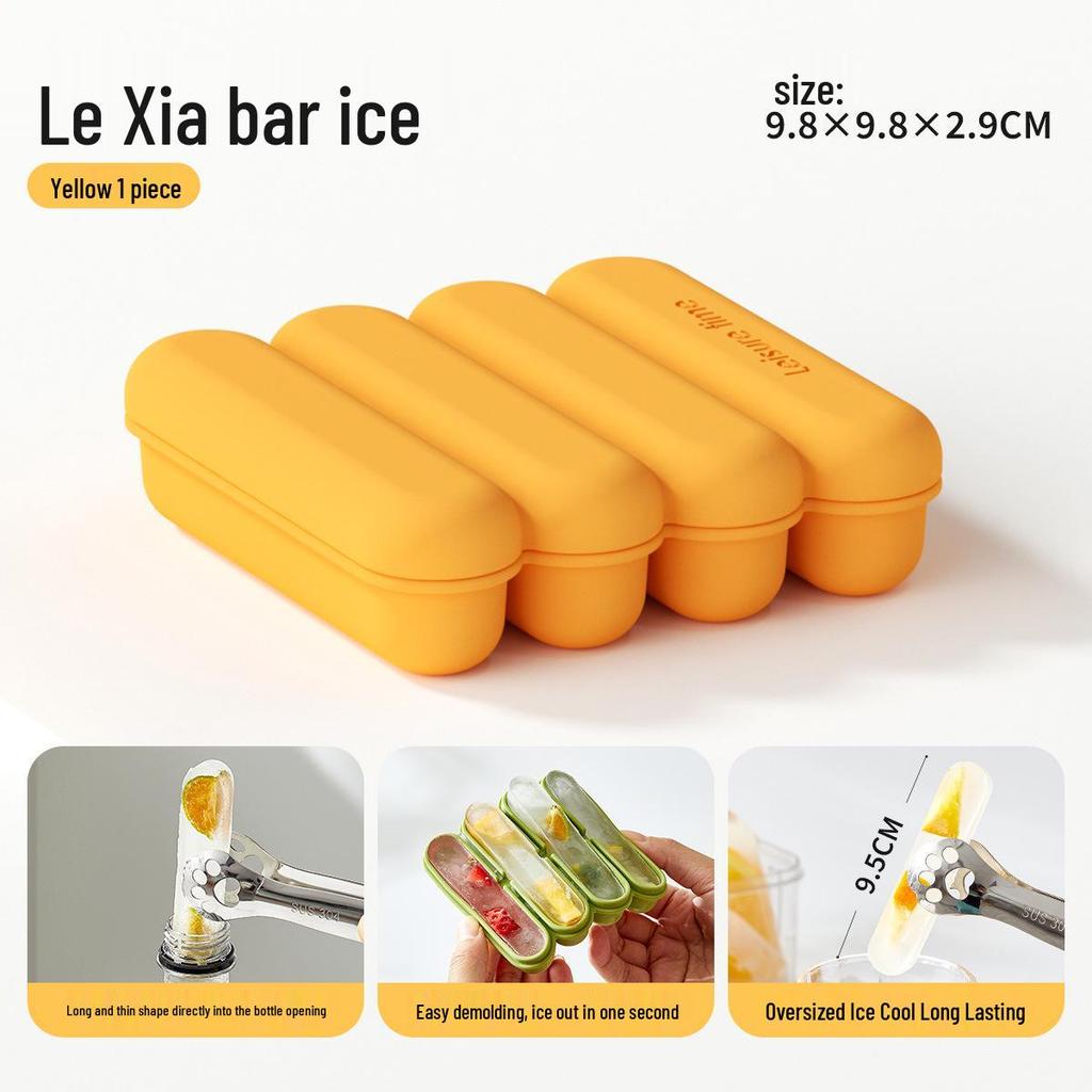 Silicone Ice Cube Tray | DIY Rectangular Mold | Baby Food & Ice Maker