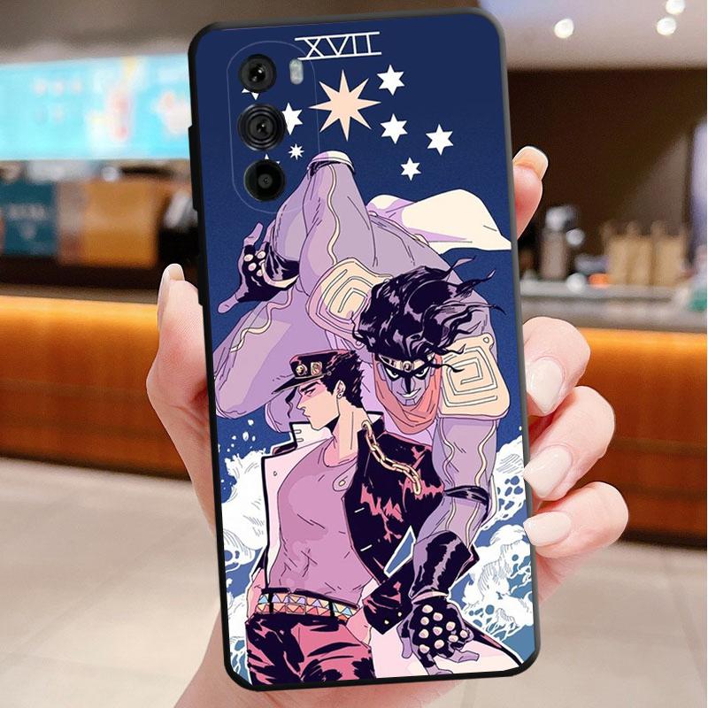 Phone Case For Motorola Edge 50 40 Pro 60 50 40 30 Ultra Neo Fusion Moto G85 G72 G53 G54 G84 G13 G32 JoJo Bizarre Adventure