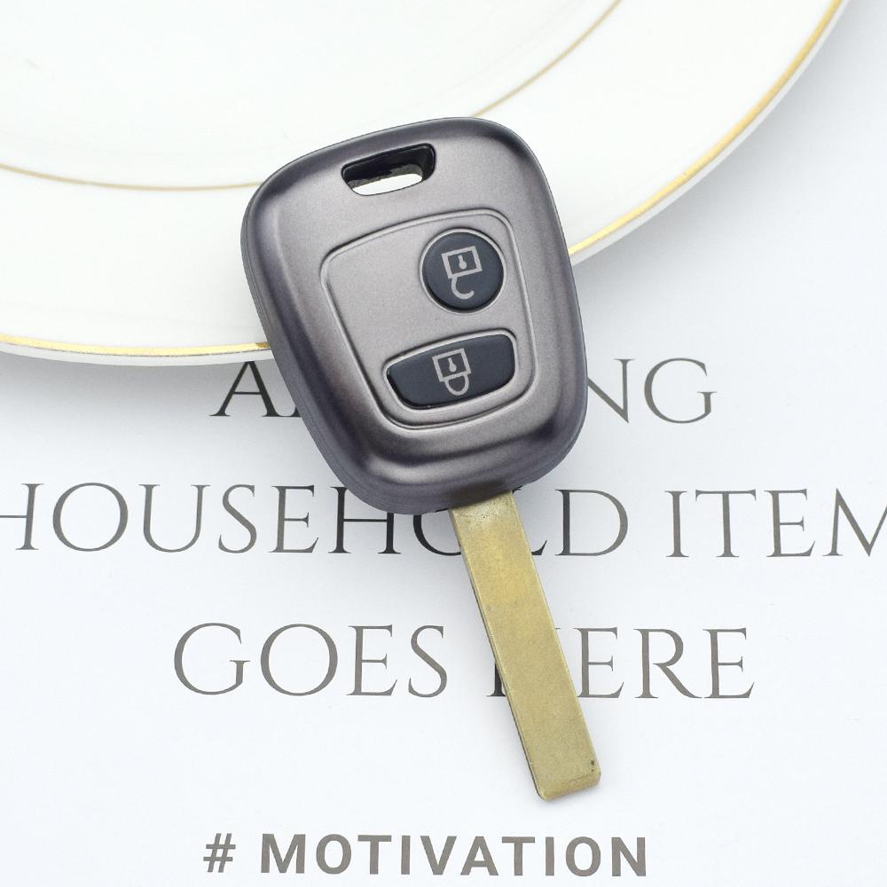 

TPU Car Remote Key Case Cover Shell Fob For Peugeot 107 206 207 307 For Citroen C1 C2 C3 C4 For Toyota Aygo