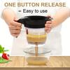1pc Fat Separator Bottom for Mess-Free Straining Built-in Oil Strainer for Efficient Grease Separation Essential Kitchen Utensil