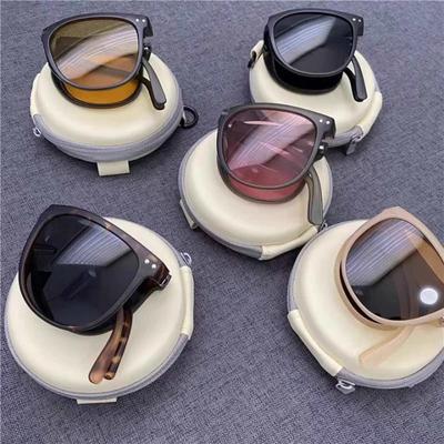 Folding Sunglasses Ultra Light Portable Sun Protection UV Protection for Men and Women