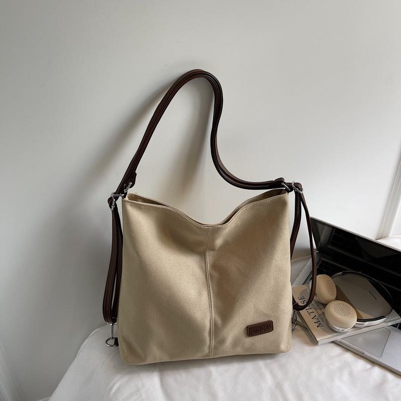 2025 New Backpack Bag Women's Large-capacity Niche Design Multi-purpose Commuter College Student Class Shoulder Messenger Bag