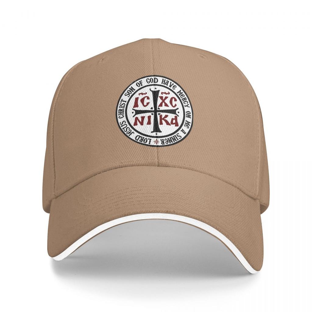 Ic Xc Nika Orthodox Symbol Print Baseball Caps Snapback Baseball Hats Breathable Casual Casquette Outdoor for Men And Women