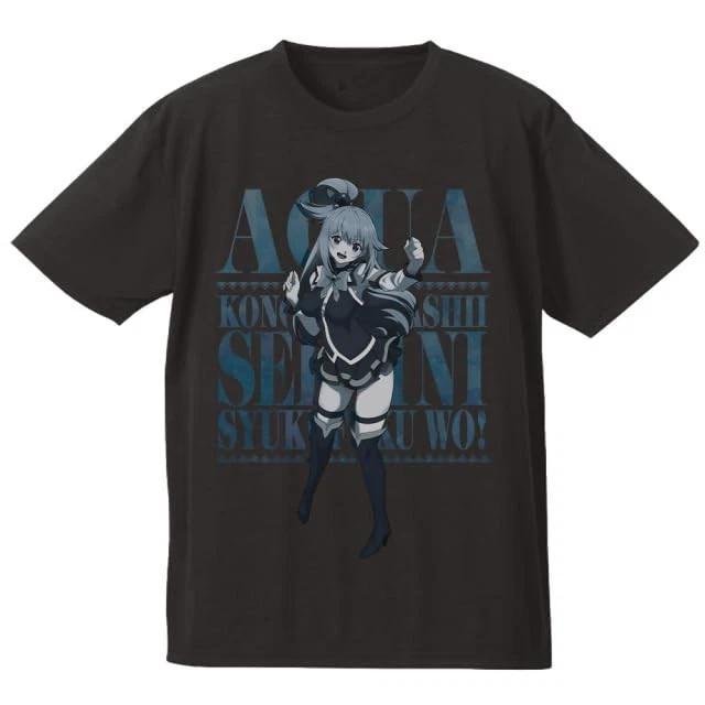 KonoSuba! 3 T-shirt A [Aqua] LSize M