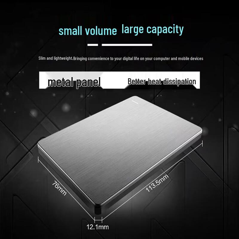 LISM 2TB 2.5-inch USB 3.0 Portable External Hard Drive
