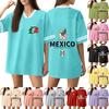 Women's V Neck Short Sleeve Sports Jersey Shirt Mexico National Football Team Soccer Fan Apparel World Cup 2026 Inspired Design