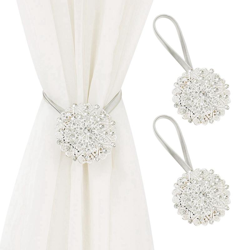 2pcs Magnetic Curtain Buckle Curtain Tieback