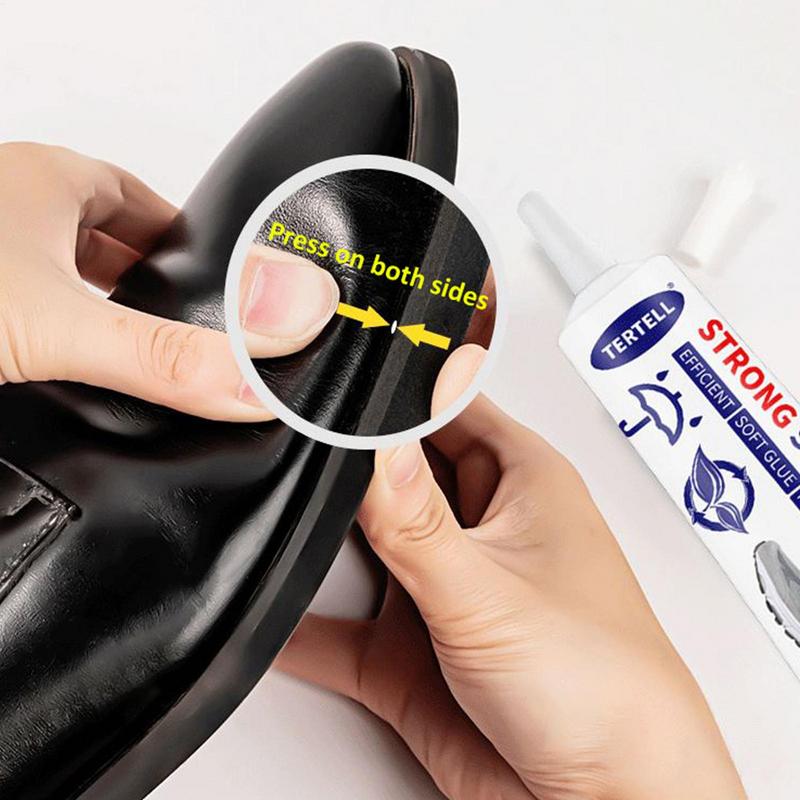Shoe Fix Glue 60ML Boot Glue Sole Repair Sneaker Fix Glue Professional Grade Quick Dry Low Odor High Temperature Resistant