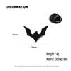 Dark Bat Gold-plated Badge, Suit Lapel Pin Stainless Steel Black, Women's Anti-exposure Button, Men's Brooch